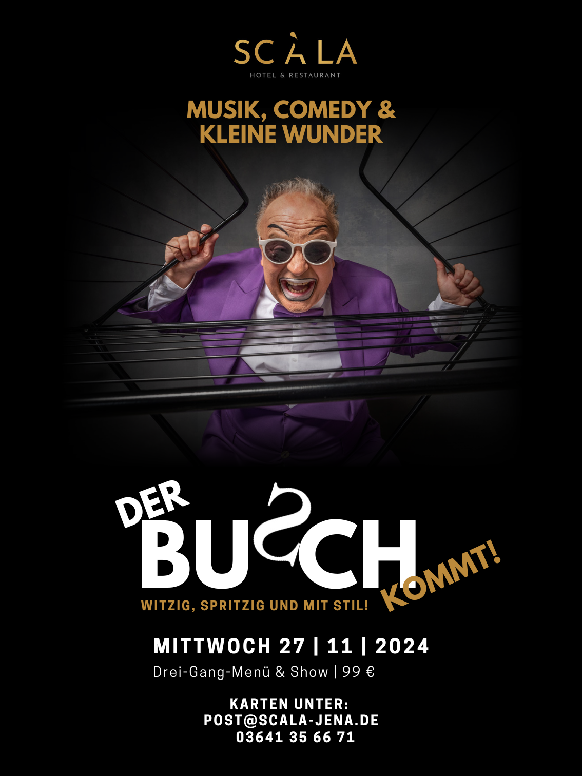 BUSCH kommt! Die Dinner Show